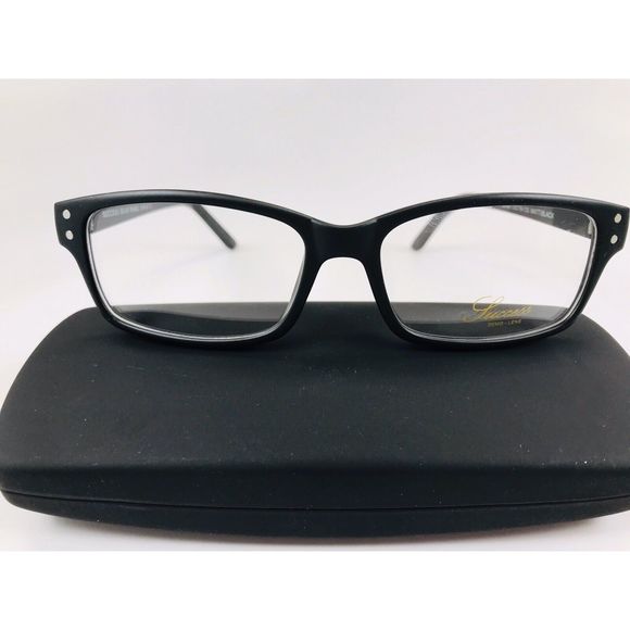New Designer Inspired SUCCESS SS-80 Matte Black Eyeglasses 53mm with Case main image 4